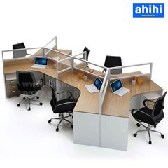Cụm bàn làm việc chữ V ahihi454