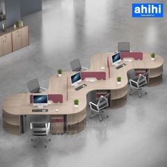 Cụm bàn làm việc chữ V ahihi451