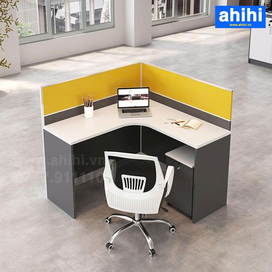 Cụm bàn làm việc chữ V ahihi455