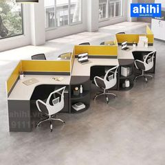Cụm bàn làm việc chữ V ahihi455