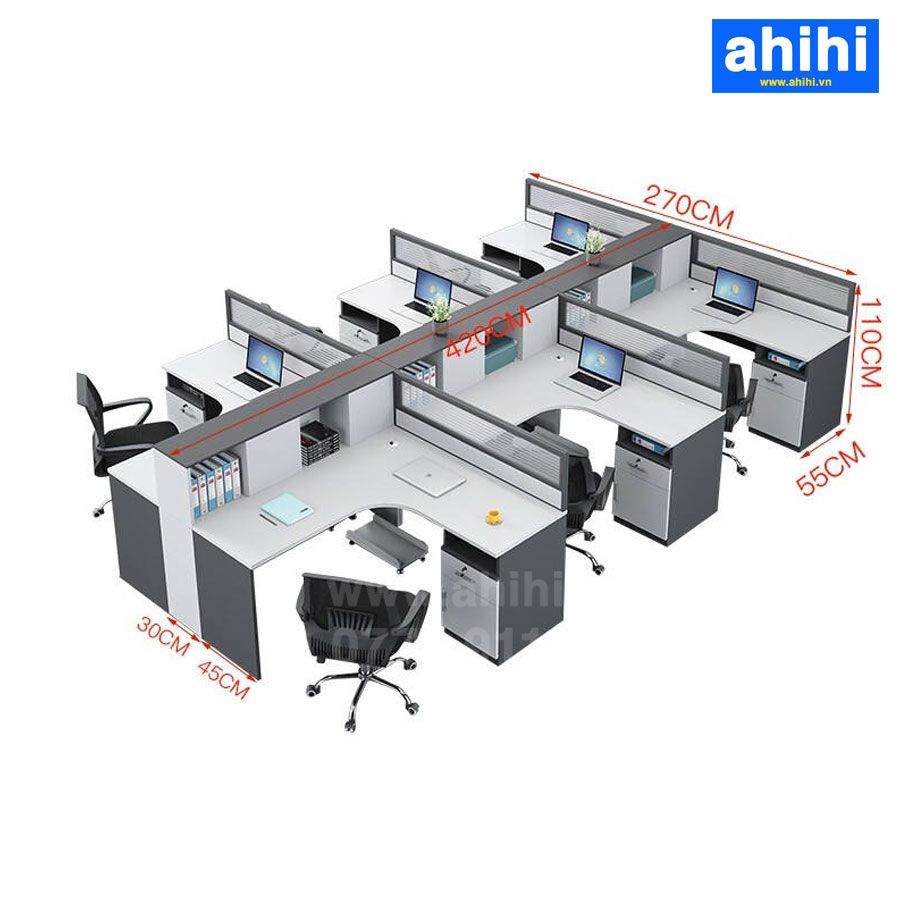 Cụm bàn làm việc ahihi404