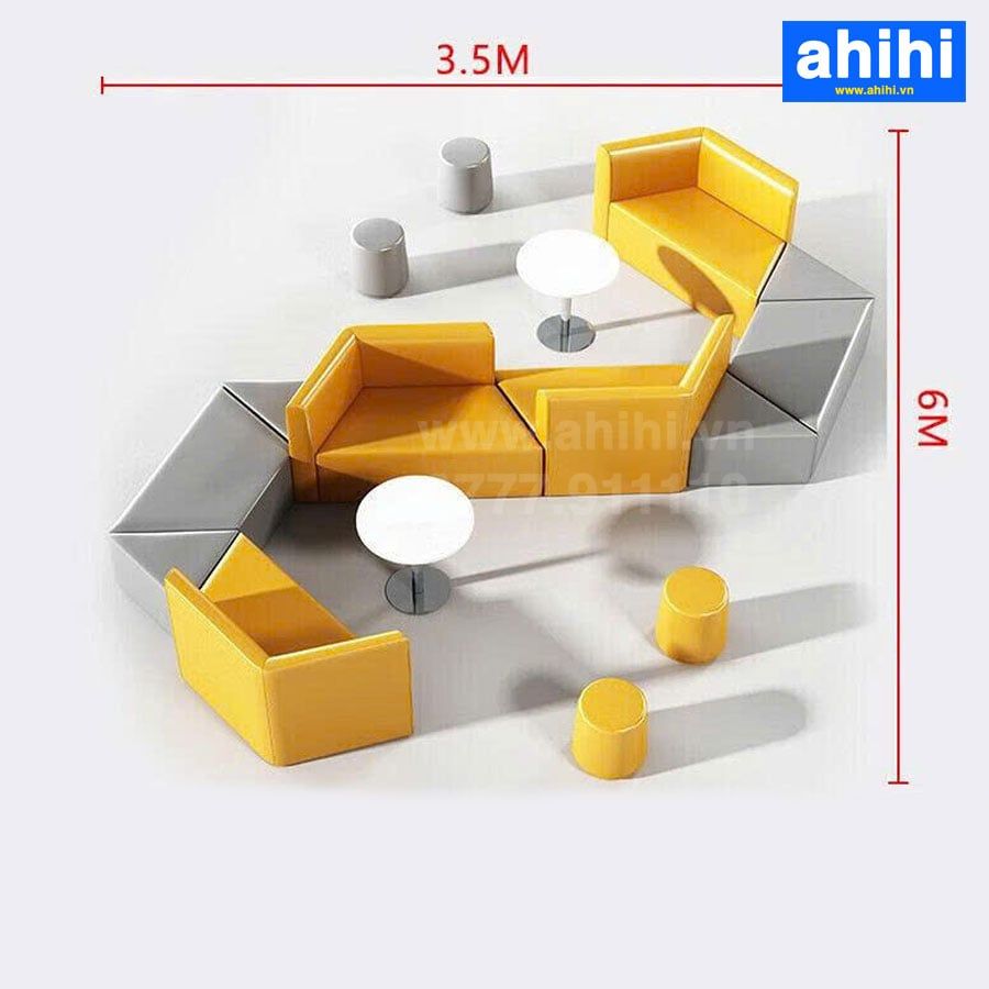 Ghế Sofa văn phòng ahihi804