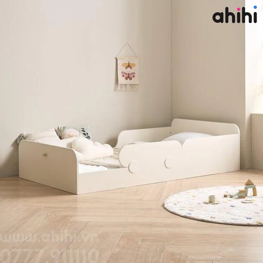 Giường ngủ trẻ em Ahihi110 – Mẫu giường đẹp cho phòng bé