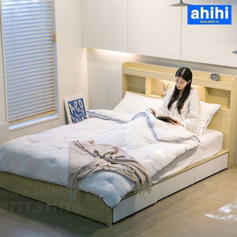 Giường ngủ ahihi cao cấp A02