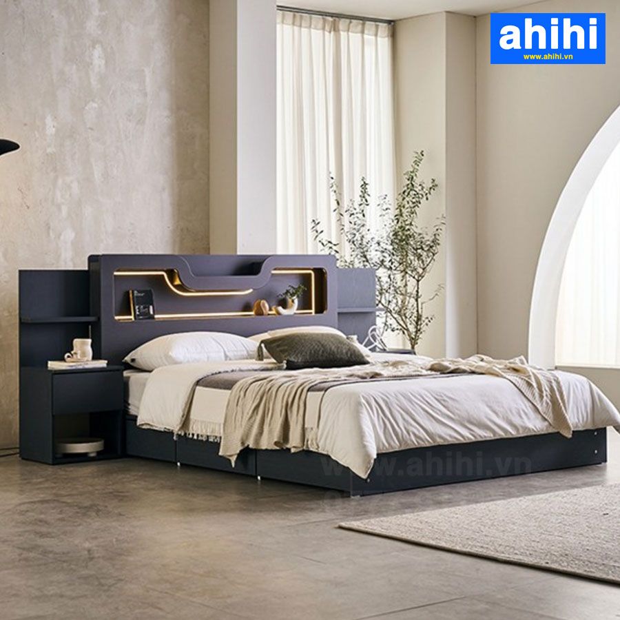 Giường ngủ ahihi cao cấp A06