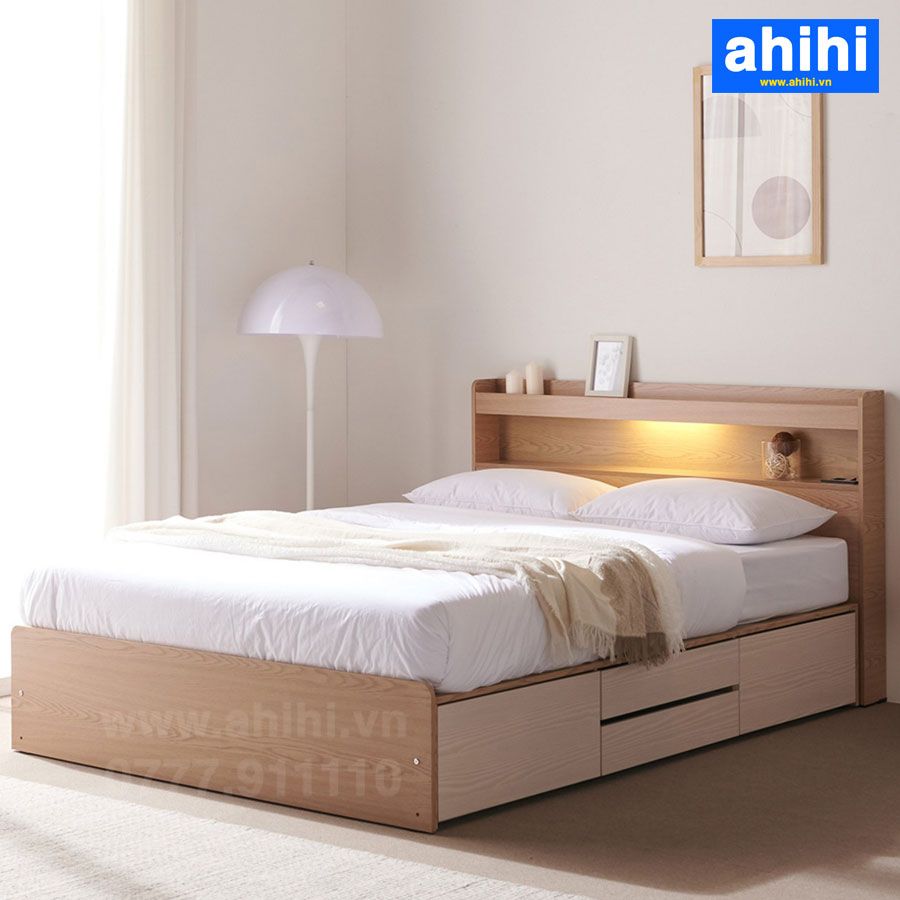 Giường ngủ ahihi cao cấp A07