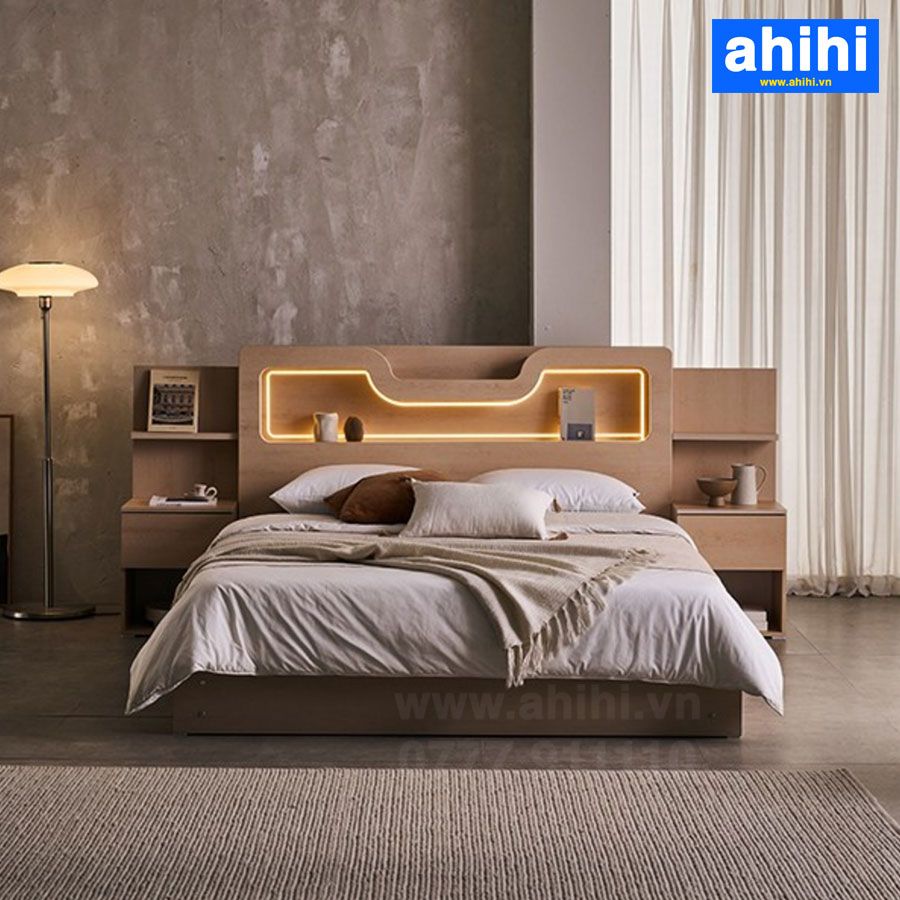 Giường ngủ ahihi cao cấp A06