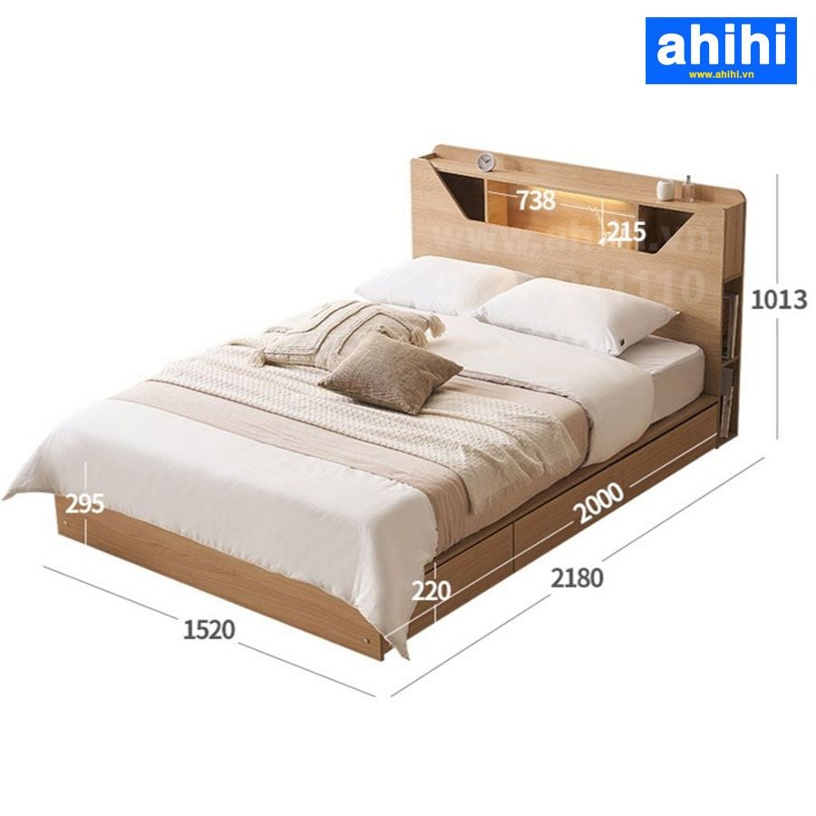 Giường ngủ ahihi cao cấp A11
