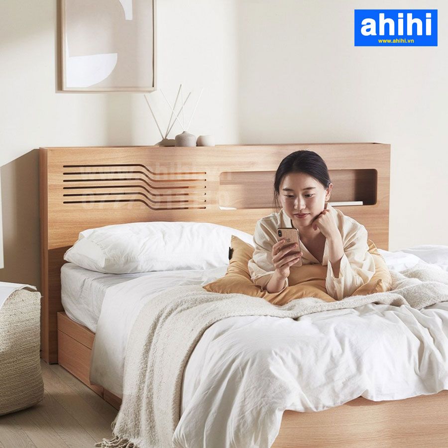 Giường ngủ ahihi cao cấp A03