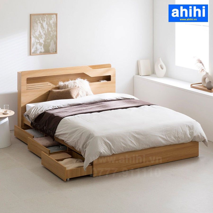 Giường ngủ ahihi cao cấp A09