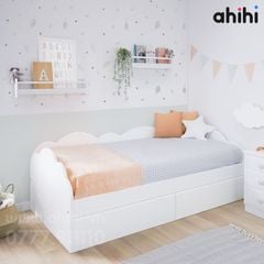 Giường ngủ trẻ em Ahihi113 – Thiết kế gọn gàng cho bé