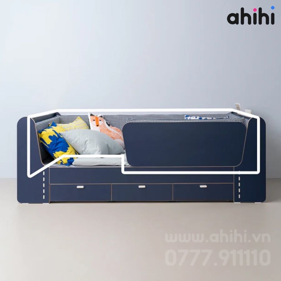 Giường ngủ trẻ em Ahihi111 – Tạo không gian riêng cho bé