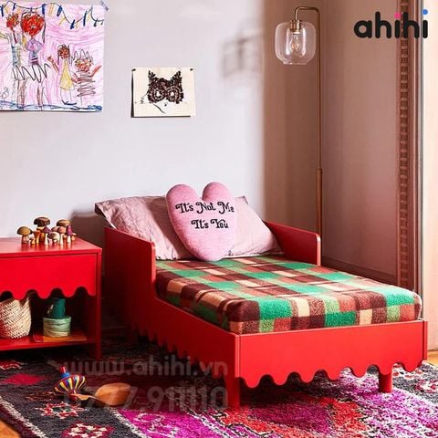 Giường ngủ cho bé ahihi103 – Thiết kế đẹp, an toàn và tiện nghi