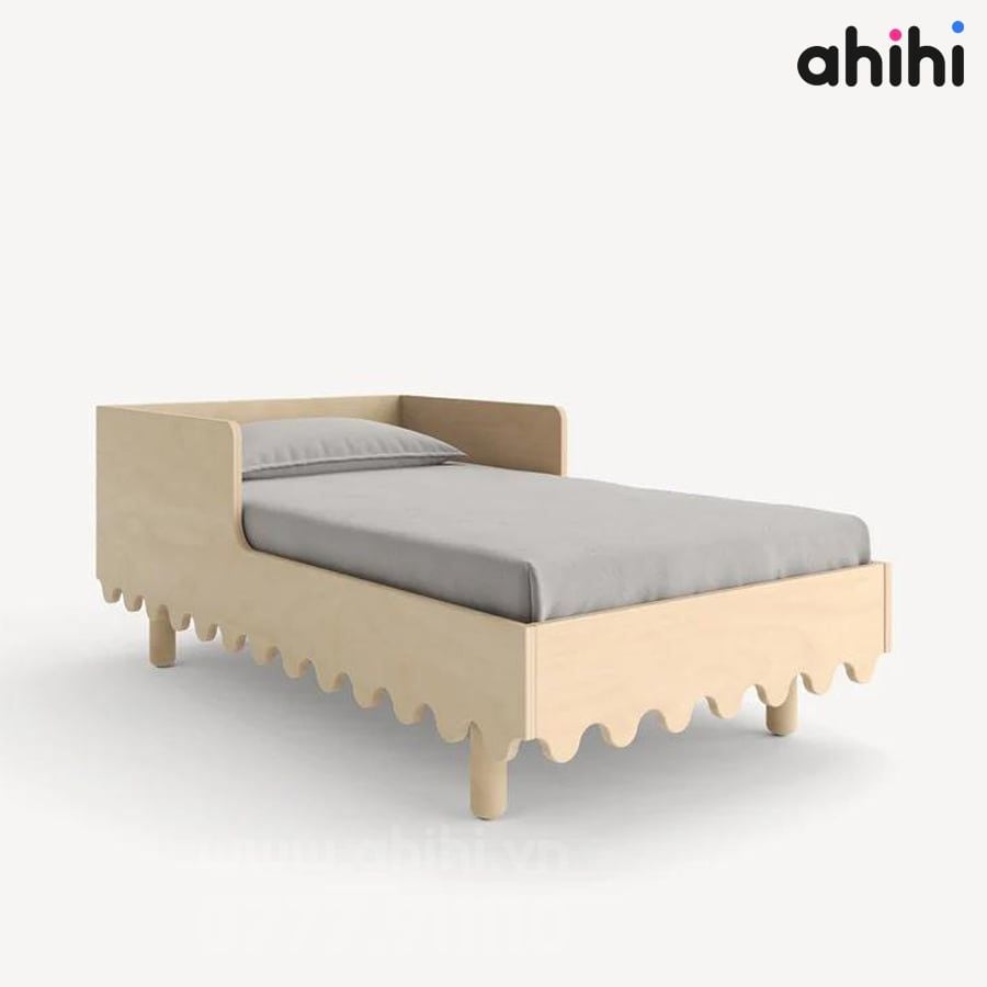 Giường ngủ cho bé ahihi103 – Thiết kế đẹp, an toàn và tiện nghi