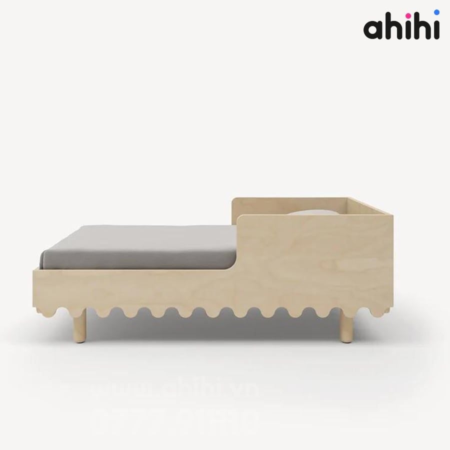 Giường ngủ cho bé ahihi103 – Thiết kế đẹp, an toàn và tiện nghi