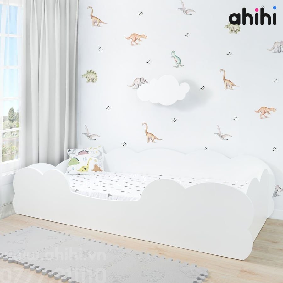 Giường ngủ trẻ em Ahihi108 – Phong cách tối giản, hiện đại cho bé
