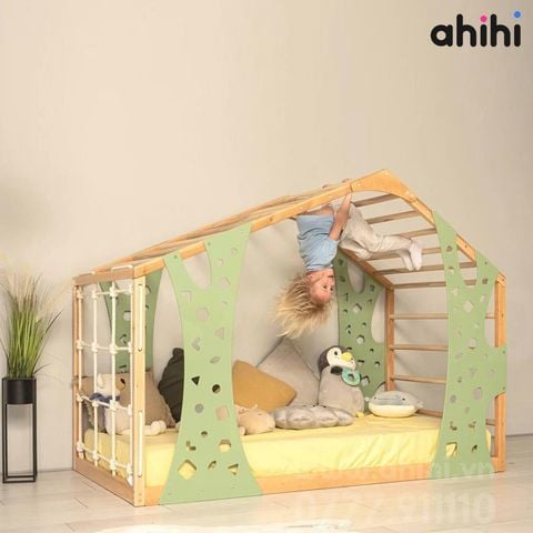 Giường ngủ ngôi nhà Ahihi116 – Không gian riêng đáng yêu cho bé