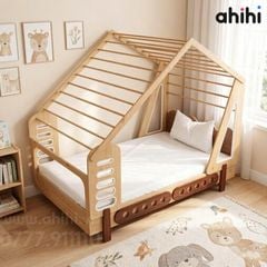Giường ngủ ngôi nhà cho bé Ahihi115