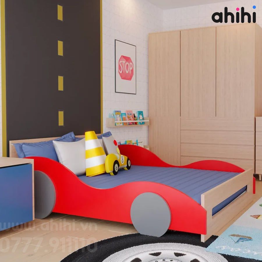 Giường ngủ Ô Tô cho Bé Ahihi109