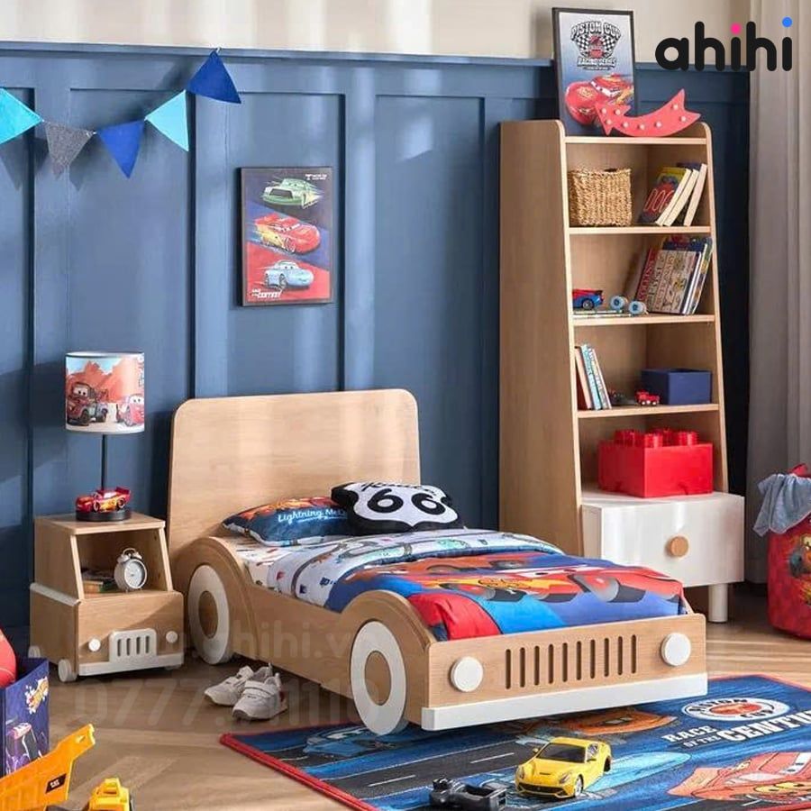 Giường Ngủ Ô Tô Cho Bé Ahihi101