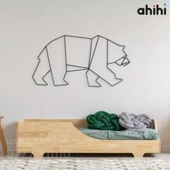 Giường ngủ trẻ em Ahihi106 – Mẫu giường hiện đại cho bé