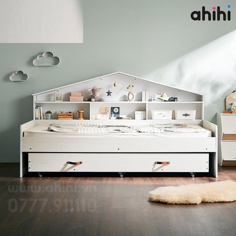 Giường tầng thấp ahihi227 cho bé | Giường kéo đa năng