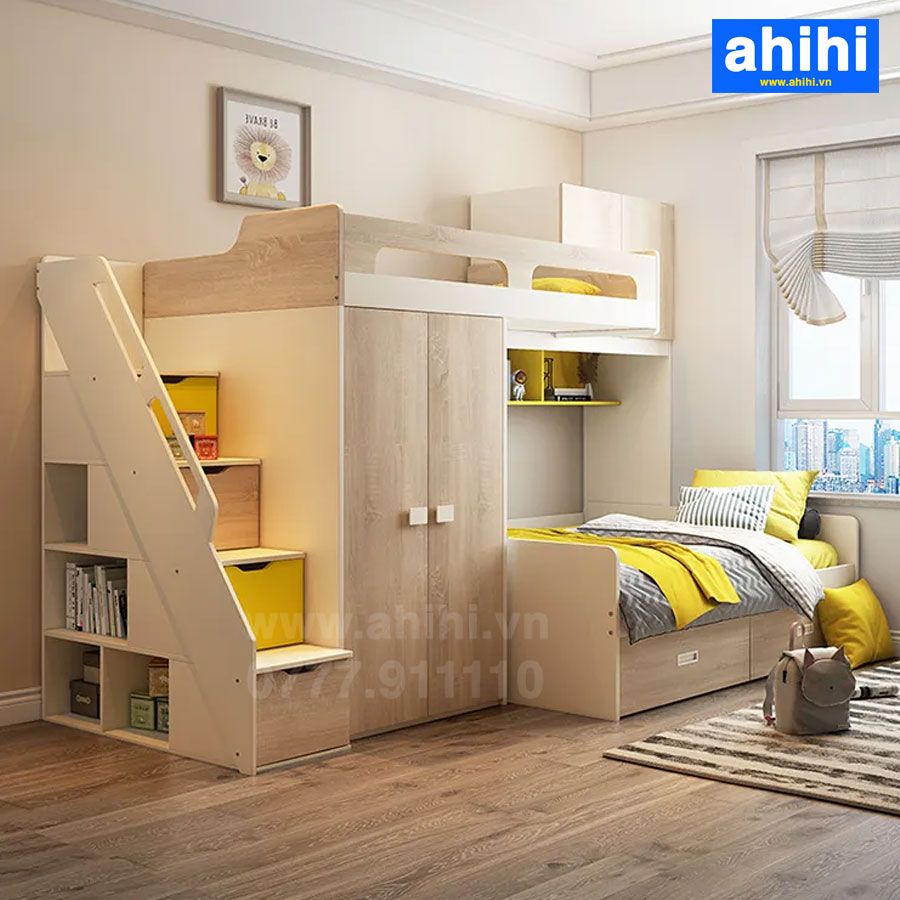Giường tầng trẻ Em A338