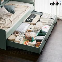 Giường tầng thấp ahihi227 cho bé | Giường kéo đa năng