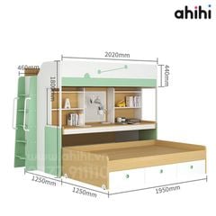 Giường tầng trẻ em Ahihi07 – Thiết kế đa năng, hiện đại cho phòng bé