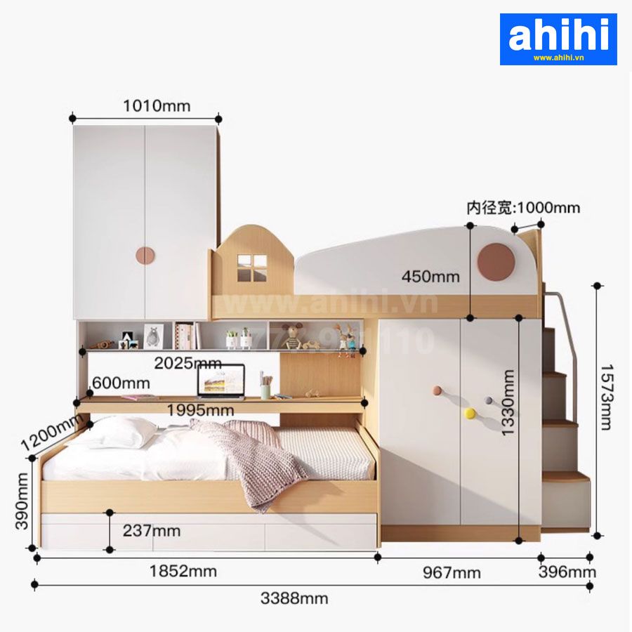 Giường tầng trẻ Em A330