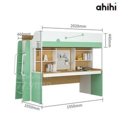 Giường tầng trẻ em Ahihi07 – Thiết kế đa năng, hiện đại cho phòng bé