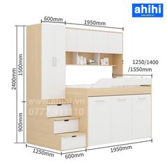 Giường tầng cho bé A324