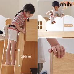 Giường tầng trẻ em Ahihi04 – Thiết kế đa năng, tiện nghi