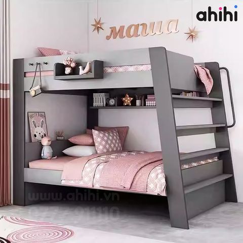 Giường tầng trẻ em Ahihi06 – Thiết kế hiện đại, an toàn và tiện nghi