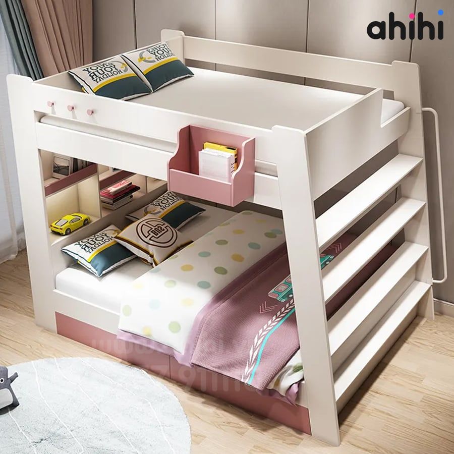 Giường tầng trẻ em Ahihi05 – Thiết kế hiện đại, an toàn và tiện nghi