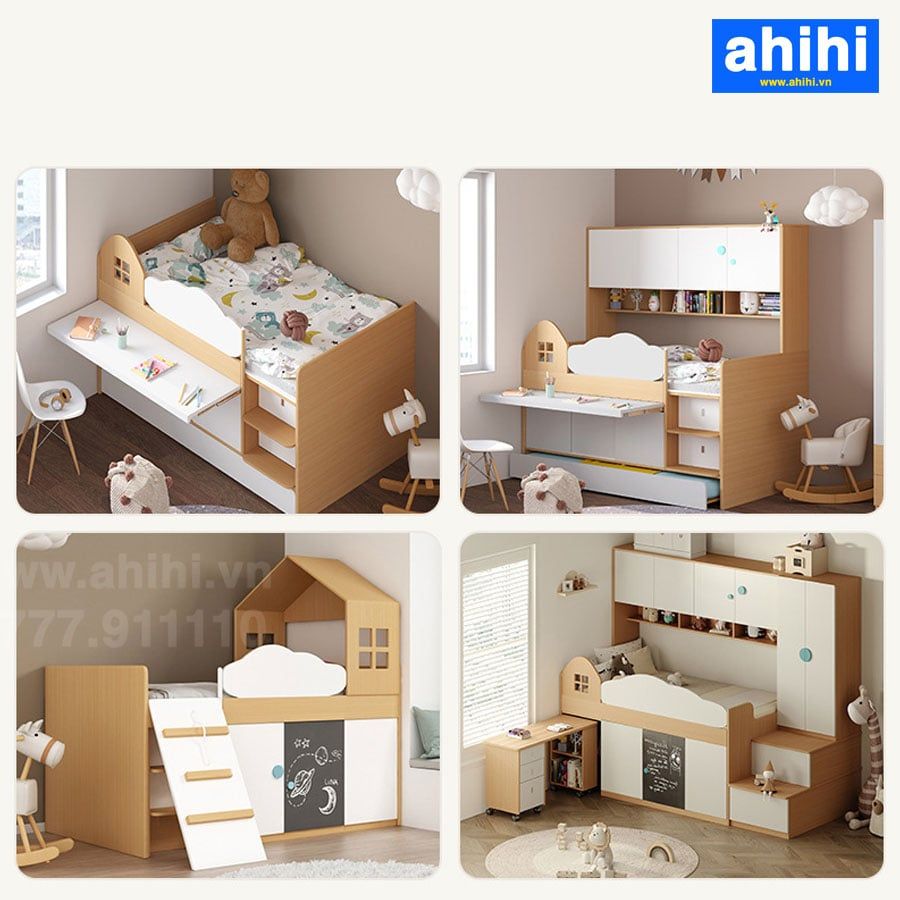 Giường tầng cho bé A323