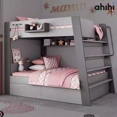 Giường tầng trẻ em Ahihi06 – Thiết kế hiện đại, an toàn và tiện nghi