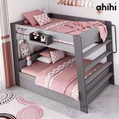 Giường tầng trẻ em Ahihi06 – Thiết kế hiện đại, an toàn và tiện nghi