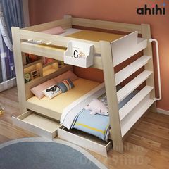 Giường tầng trẻ em Ahihi05 – Thiết kế hiện đại, an toàn và tiện nghi