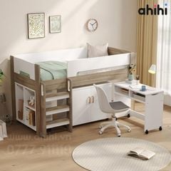 Giường tầng thấp Ahihi212 – giải pháp tối ưu cho phòng hai bé