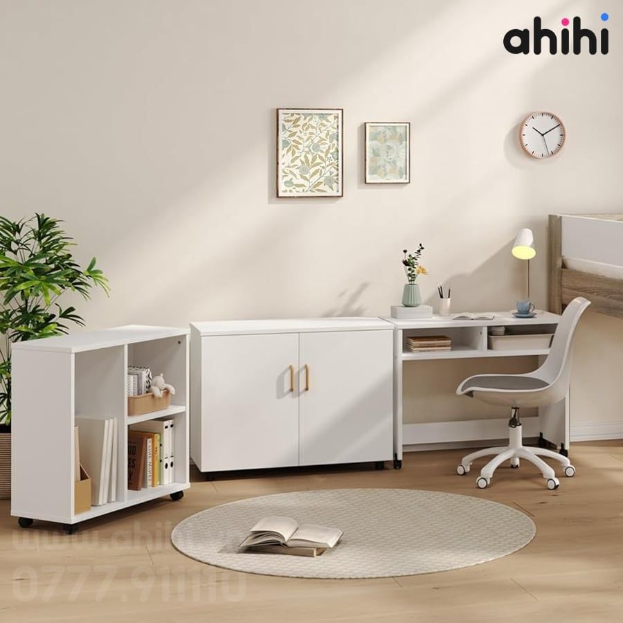 Giường tầng thấp Ahihi212 – giải pháp tối ưu cho phòng hai bé