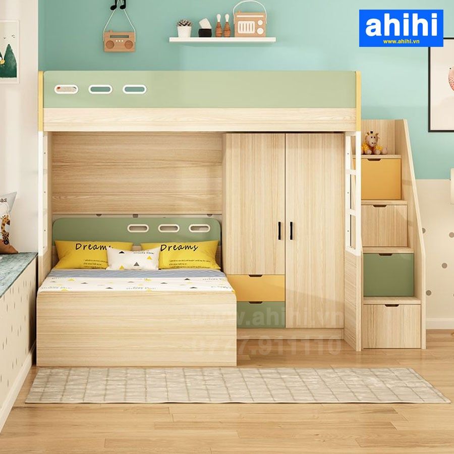 Giường tầng cho Bé A341