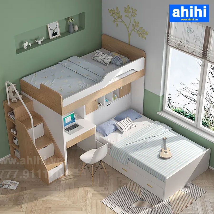 Giường tầng cho Bé A344