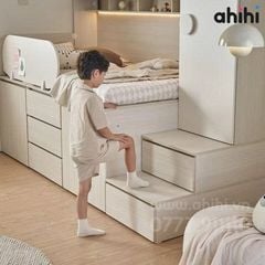 Giường tầng thấp ahihi231 -  Tối ưu không gian cho Bé