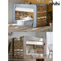 Giường tầng thấp ahihi205 - Giải pháp gọn gàng cho phòng Bé