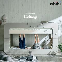 Giường tầng thấp ahihi205 - Giải pháp gọn gàng cho phòng Bé