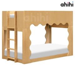Giường tầng thấp ahihi219 cho bé | Thiết kế nhà nhỏ độc đáo