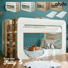 Giường tầng thấp ahihi204 - Thiết kế bo tròn độc đáo