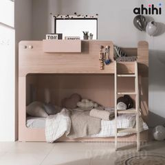 Giường tầng thấp Ahihi202 – giải pháp tối ưu cho phòng hai bé