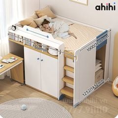 Giường tầng thấp ahihi225 – Đa năng